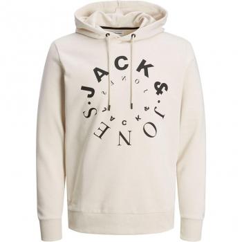 Sweat à capuche Warrior en coton avec logo Homme JACK & JONES