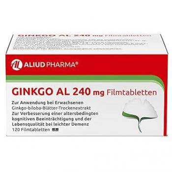Ginkgo AL 240 mg Filmtabletten 120 Stück