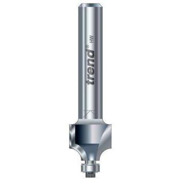 Trend MB/06X1/4TC Mini Guided Round Over Router Bit 2.4mm x 9.5mm
