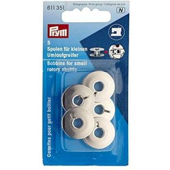 Spule Prym 611351 für Nähmaschinen – Stahl, 21,2 mm Greifer – Silber