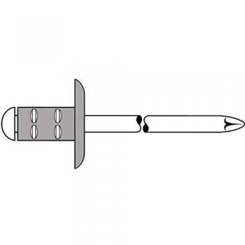 Carton de Rivets Pop Polygrip® Gesipa 4x17 mm K12 (500 pièces)