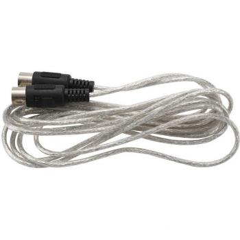 Cable de Instrumento Musical MIDI Macho a Macho de 9,8 pies