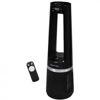 Black Dual-Mode Bladeless Tower Fan – Russell Hobbs Rhbldl25b