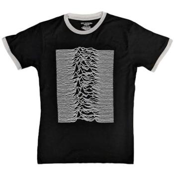 Ringer T‑Shirt: Unknown Pleasures (Black, XL)
