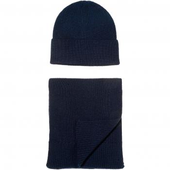 Strickset für kalte Tage: Schal und Mütze