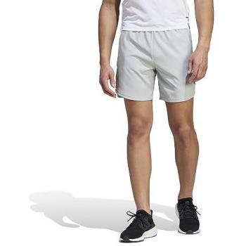 Adidas D4 7-Zoll Herren Shorts in Silber mit AEROREADY-Technologie