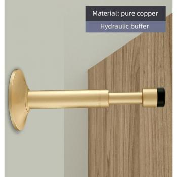 SSMX Floor-Mounted Copper Door Stop