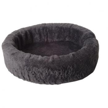 Grijze hondenmand Teddymand 40 cm