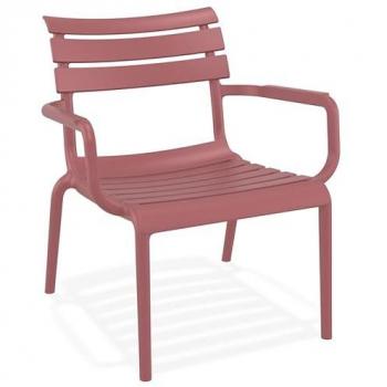 Fauteuil AROMA rouge