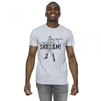 DC Comics Herren Shazam Design T-Shirt