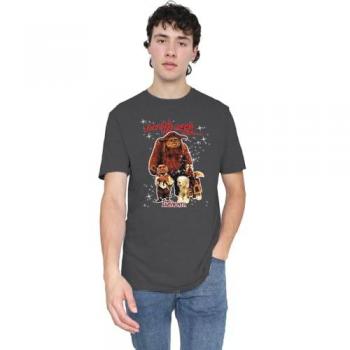 Black Charcoal Labyrinth Shirt – “Should You Need Us” Print