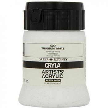 Daler Rowney 250ml Cryla Titanium White Paint