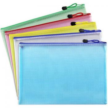 A4 Grid PVC Document Bag
