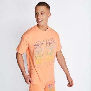 T‑shirt Oversize Arc En Ciel Paris – Pêche, Taille M