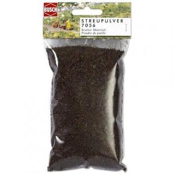 Flocage poudre de paille marron pour diorama ferroviaire