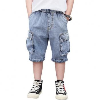 Shorts cargo en coton doux enfant