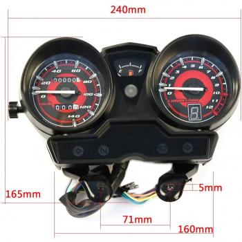 Yamaha YBR125 Clock Case