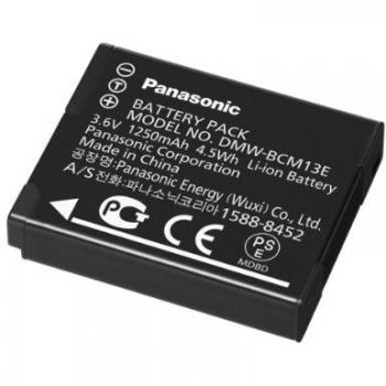 AGI Kamera-Ladegerät kompatibel mit Panasonic DMW-BCM13E, Silber