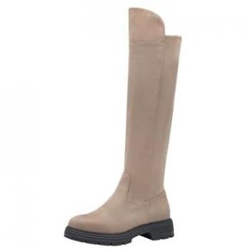 Stivali Tamaris beige sopra il ginocchio 36