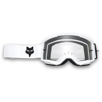 FOX Main Core Motocross Brille Weiss Einheitsgröße male