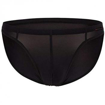 Olaf Benz Brasilslip RED1201 Brazilbrief (1 Stück) – schwarze Unterhose aus Mikrofasern