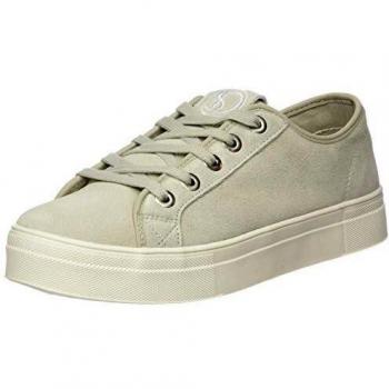 Superdry Sneakers Flatform Femme, Beige (Silver Cloud Ijg), 38 EU