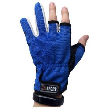 Guantes de Pesca para Hombre con 3 Cortes
