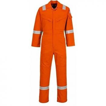 Biz Flame Men's Aberdeen Flame Resistant Antistatic Coverall