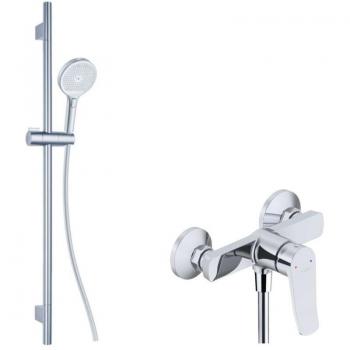 Doccia Set Kielle Nefia con Asta e Flessibile 20627SN110