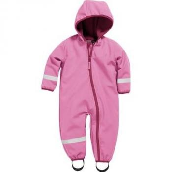 Playshoes Tuta softshell rosa da bambina