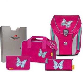 Ergoflex Max 5‑teiliges Schulranzen‑Set – 39 cm Mariposa