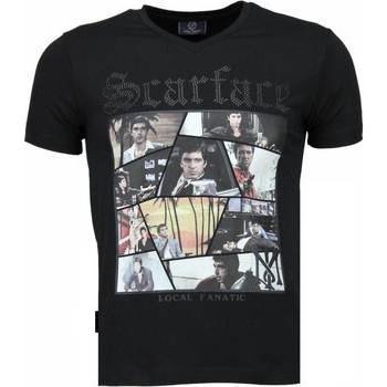 Local Fanatic T-Shirt mit Kunstpelz M