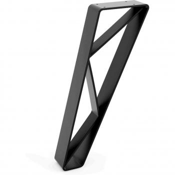Pieds Acier Zig Zag 40 cm Boulonnés