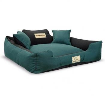 Couchage Canin Vert Noir Antidérapant