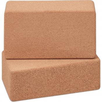 Blocco di sughero antiscivolo 12x22,5x7 cm – Relaxdays