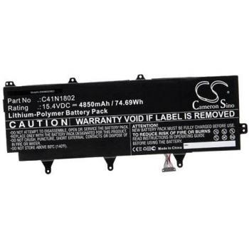 Accumulatore compatibile 4850 mAh 15,4 V per Asus Gx735GX‑EV079T