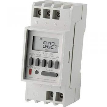 Programmateur horaire pour rail 230 V/AC 16 A/250 V
