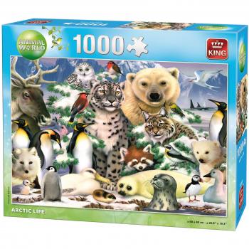 King 5485 Arctic Landscape Exploration Jigsaw Puzzle (1000-Piece)