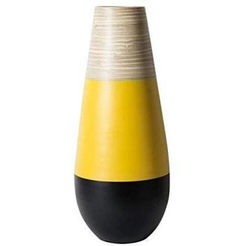 Vase en bambou carré