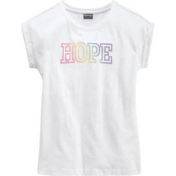 KIDSWORLD Kinder T-Shirt mit HOPE Grafik – 100 % Baumwolle