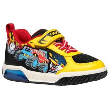 Baskets jaunes Geox J Inek B.E. pour enfant