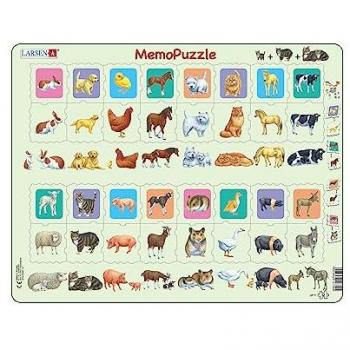 MemoPuzzler: Tiere für Groß & Klein