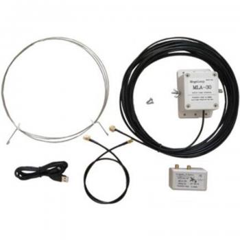 Antena de bucle activa para SWL HAM MLA-30, 500kHz a 30MHz, bajo ruido