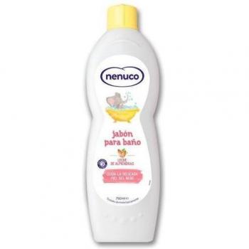 NENUCO Jabón para Baño Leche de Almendras 650 ml Jabón de Baño Infantil