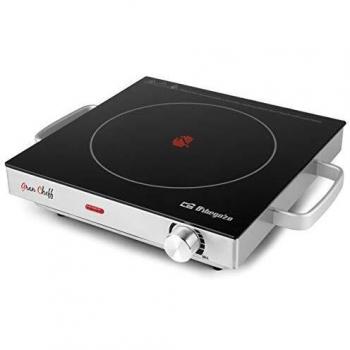 Orbegozo PCE5000 – Piano Cottura Portatile Nero, 2000W, Superficie 205mm