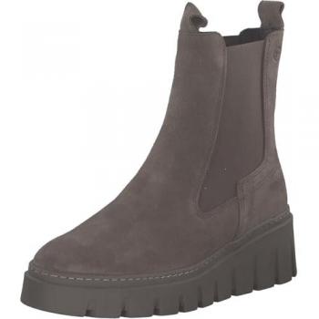 Tamaris Chelsea Stivali in Camoscio Beige