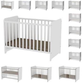 Lorelli Babybett Sweet Dream 124 x 68 cm mit zwei Ebenen und Umbauseiten