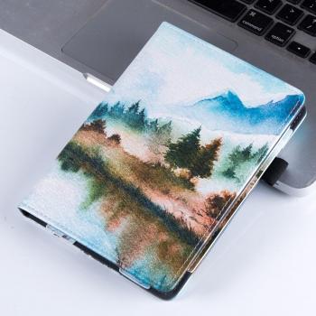 Estuche Arcoíris Bozhurui con Soporte y Correa para Pocketbook Aqua 2 y Modelos 614-641