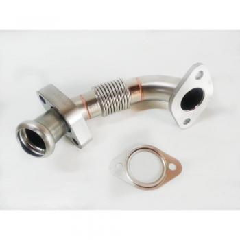 Right Hand EGR Pipe and Gasket Set for Ssangyong Rexton, Kyron, Actyon D2.0/2.7DT Xdi (2005-2007) #6651401361 + 6651420180