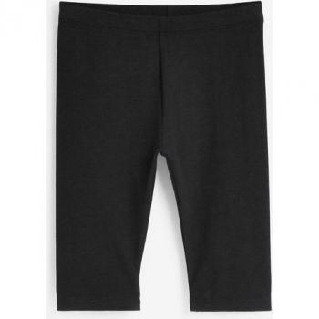 Next Black 1 Pack Cropped Leggings, 3‑16 Year Olds
